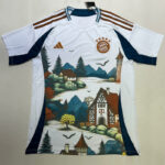 25-26 Bayern White Blue Special Edition Training shirts