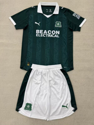 25-26 Plymouth FC Home Kids Soccer Jersey