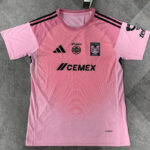 25-26 Tigres UANL Pink Goalkeeper Soccer Jersey