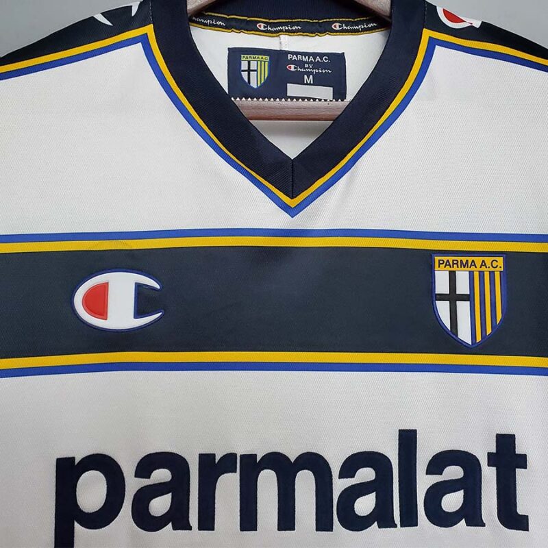 2002-2003 Parma Away Retro Soccer Jersey - Image 3