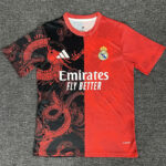 25-26 RMA Red Black Special Edition Fans Training Shirts (龙纹)