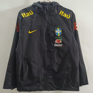 25-26 Brazil Black Windbreaker