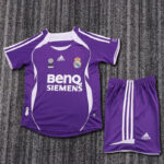 2006-2007 RMA Away Kids Retro Soccer Jersey