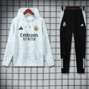 25-26 RMA White Hoodie Tracksuit (卫衣套装)