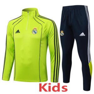 25-26 RMA Grass green Kids Half Pull Tracksuit #E2574(童装)(半拉链)