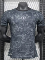 24-25 Portugal Comma Grey Black Special Edition Player Version Soccer Jersey