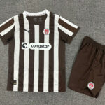 25-26 ST PAULI Home Kids Soccer Jersey