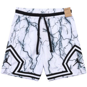 C2507 Jordan White Casual Short Pants #闪电白
