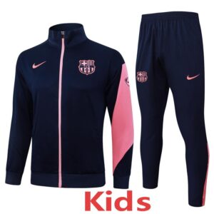 25-26 BAR Royal blue Kids Jacket Tracksuit #E25113(童装)