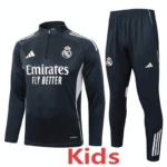 25-26 RMA Dark gray Kids Half Pull Tracksuit #E2594(童装)(半拉链)