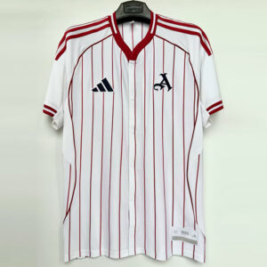 25-26 ARS White 1:1 Casual Edition Baseball Jersey