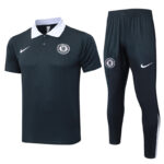 25-26 CHE Dark gray Polo Tracksuit #C2522