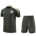 25-26 CHE Army green Training Short Suit