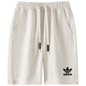 2025 AD Light gray Pure Cotton Fabric Casual Short Pants *浅灰色