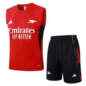 25-26 ARS Red Tank top and shorts suit #D2578
