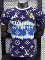 25-26 RMA Purple Blue Special Edition Player Version Training Shirts (L)
