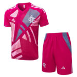25-26 Flamengo Pink Training Short Suit #D25153