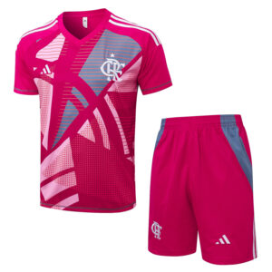 25-26 Flamengo Pink Training Short Suit #D25153