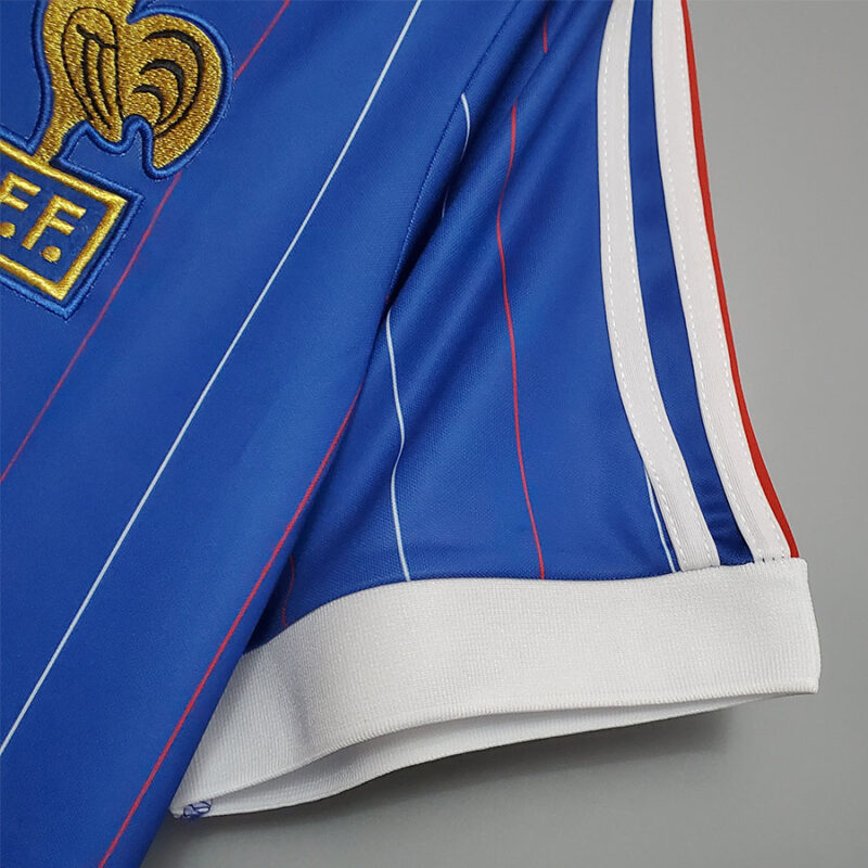 1982 France Home Retro Soccer Jersey - Image 6