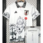 2024 Japan White Special Edition Fans Soccer Jersey (碳画鸣人)
