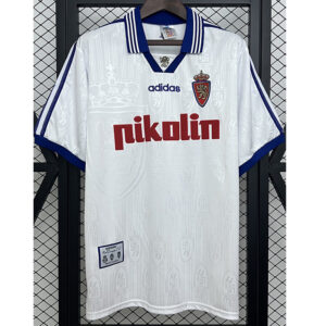 1997-1998 Zaragoza Home Retro Soccer Jersey