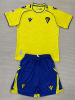 25-26 Cadiz Home Kids Soccer Jersey