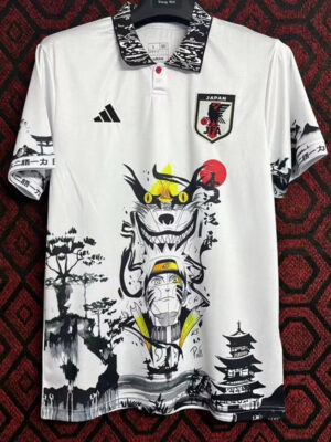 24-25 Japan White Special Edition Fans Training Shirts (九尾鸣人)