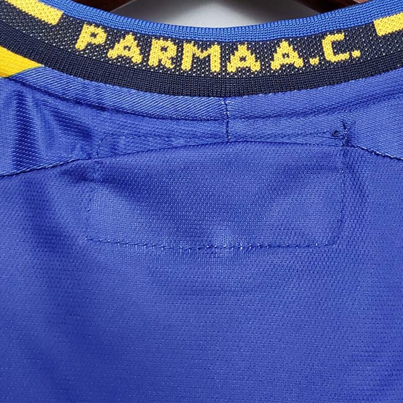 2001-2002 Parma Home Retro Soccer Jersey - Image 7