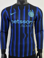 25-26 INT Home Long Sleeve Player Version Soccer Jersey (长袖球员)