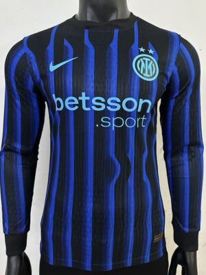 25-26 INT Home Long Sleeve Player Version Soccer Jersey (长袖球员)