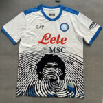 21-22 Napoli White Commemorative Edition Fans Soccer Jersey