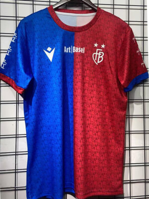 25-26 Basel FC Blue Red Special Edition Fans Soccer Jersey