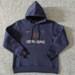 25-26 BAR Royal blue Hoody 宝蓝色(加绒)黑标