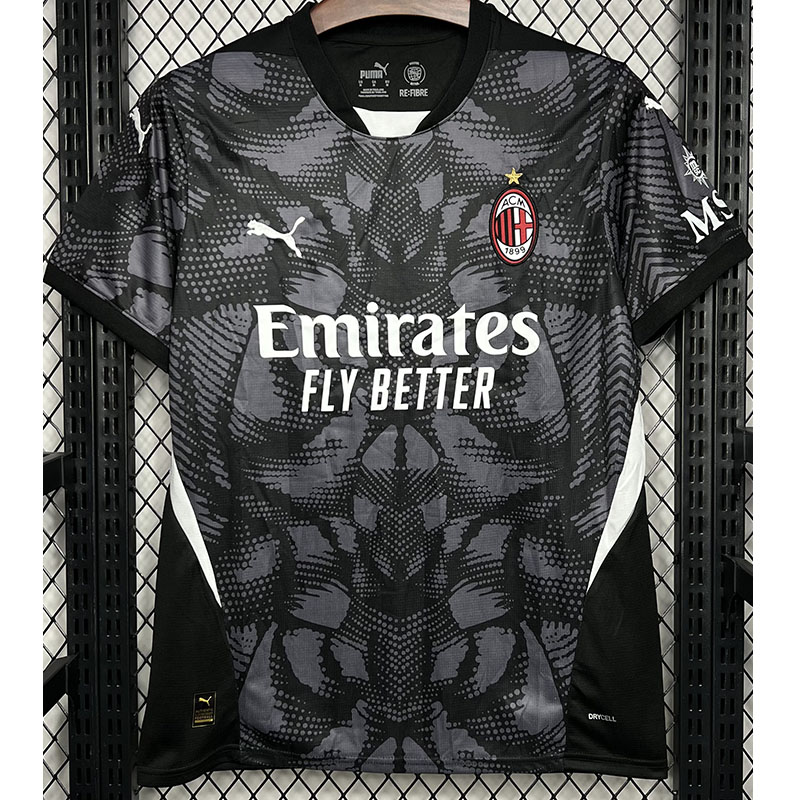 24-25 ACM Black GoalKeeper Fans Soccer Jersey - Image 4