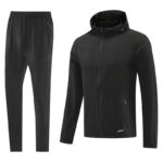 2025 AD Black Hoodie Jacket Tracksuit #AF02