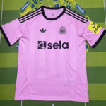 25-26 Newcastle Pink Goalkeeper Soccer Jersey