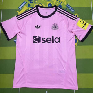 25-26 Newcastle Pink Goalkeeper Soccer Jersey