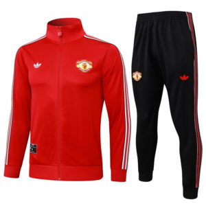 25-26 Man Utd Red Jacket Tracksuit #A2528