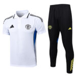 25-26 Man Utd White Polo Tracksuit #C2562