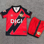 25-26 Rayo Vallecano Away Kids Soccer Jersey