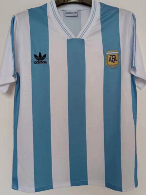 1993 Argentina Home Retro Soccer Jersey