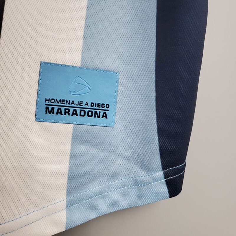 2001 Argentina MARADONA 10# Commemorative Edition Retro Soccer Jersey - Image 10