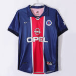 1998-1999 PSG Paris Home Retro Soccer Jersey
