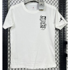 T136 Jordan White High Quality Casual T-Shirt