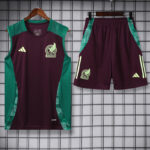 24-25 Mexico Maroon Tank top and shorts suit
