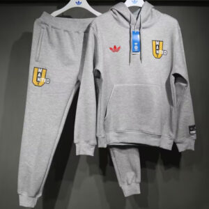 24-25 Man Utd Grey Hoodie Tracksuit (High Quality)(卫衣套装)