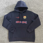 25-26 BAR Royal blue Hoody 宝蓝色(加绒)彩标
