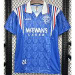 1996-1997 Rangers Home Retro Soccer Jersey