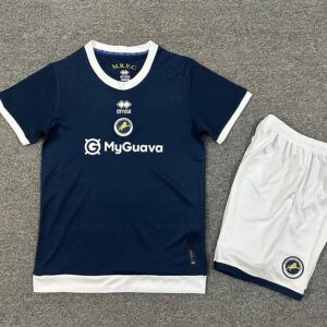 25-26 Millwall Home Kids Soccer Jersey