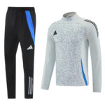 2025 AD Grey Half Pull Tracksuit #AB08 (半拉链)
